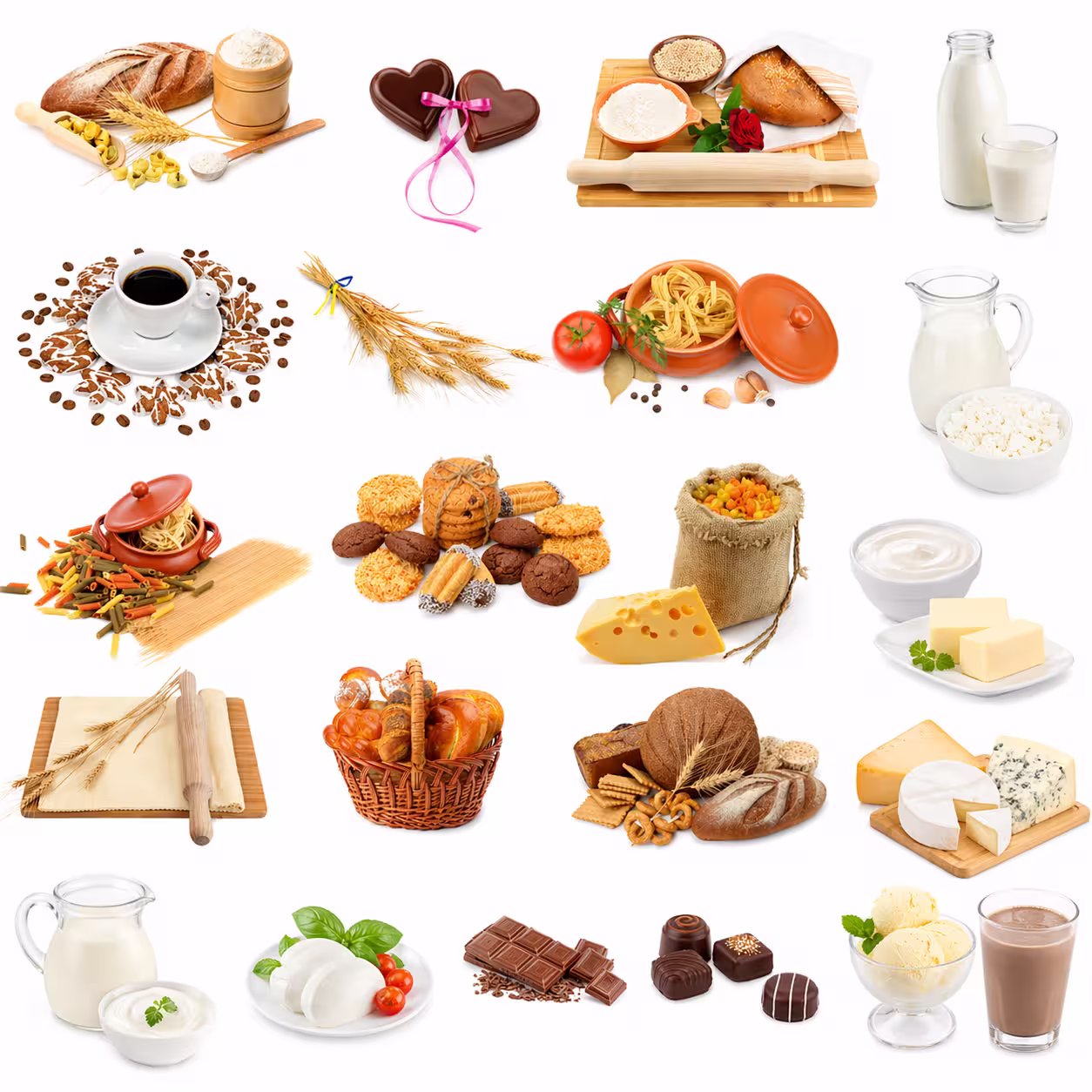 Lácteos, pan y chocolate — ingredientes para la industria alimentaria distribuidos por ADITMEX